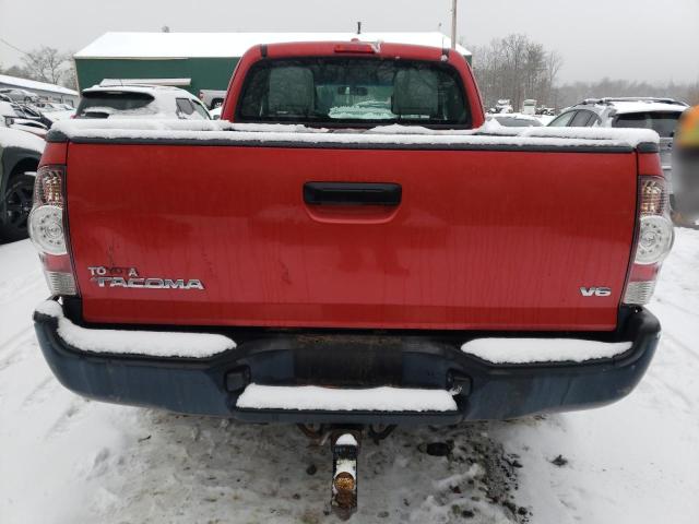 5TEUU4EN8AZ717216 - 2010 TOYOTA TACOMA ACCESS CAB RED photo 6