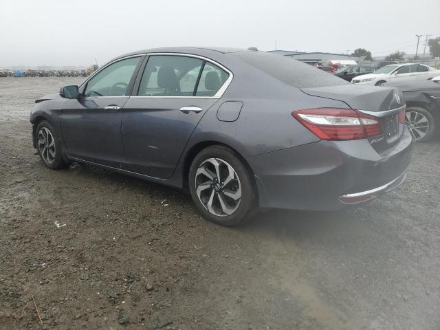 1HGCR2F84HA169781 - 2017 HONDA ACCORD EXL GRAY photo 2