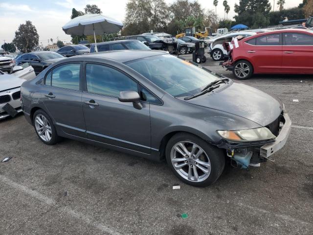 2HGFA16539H331312 - 2009 HONDA CIVIC LX GRAY photo 4