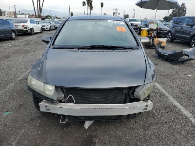 2HGFA16539H331312 - 2009 HONDA CIVIC LX GRAY photo 5