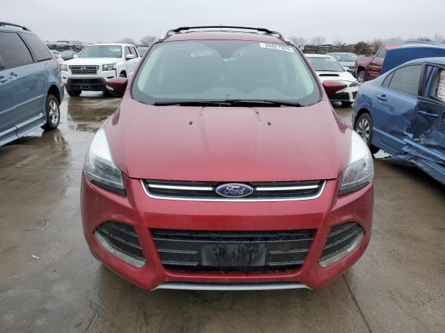 1FMCU0J98EUC92216 - 2014 FORD ESCAPE TITANIUM RED photo 5