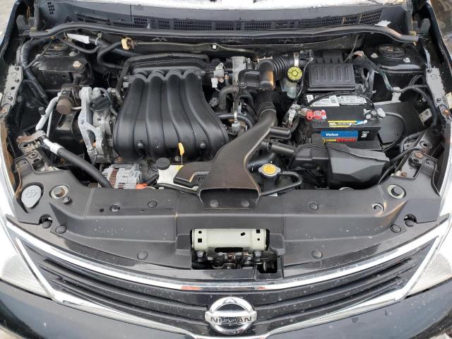 3N1BC1CP0CK287824 - 2012 NISSAN VERSA S BLACK photo 11