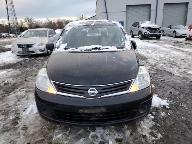 3N1BC1CP0CK287824 - 2012 NISSAN VERSA S BLACK photo 5