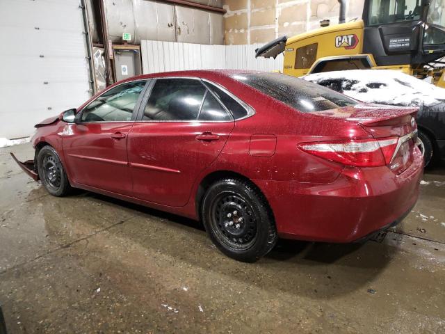 4T1BF1FK0HU735390 - 2017 TOYOTA CAMRY SE LE 勃艮第红 照片 2