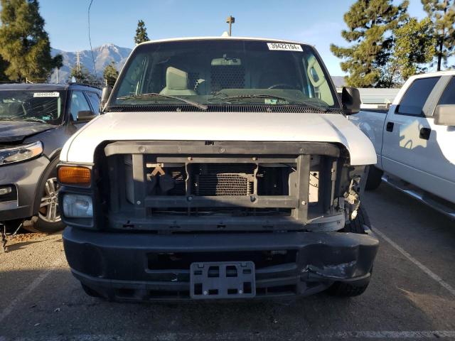 1FTNE14WX9DA93921 - 2009 FORD ECONOLINE E150 VAN WHITE photo 5