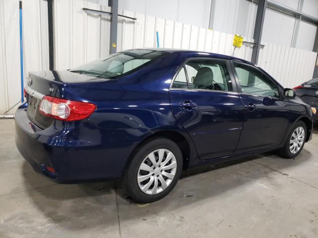 2T1BU4EE1DC078016 - 2013 TOYOTA COROLLA BASE BLUE photo 3