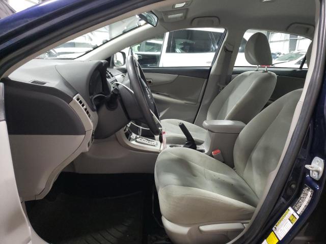 2T1BU4EE1DC078016 - 2013 TOYOTA COROLLA BASE BLUE photo 7