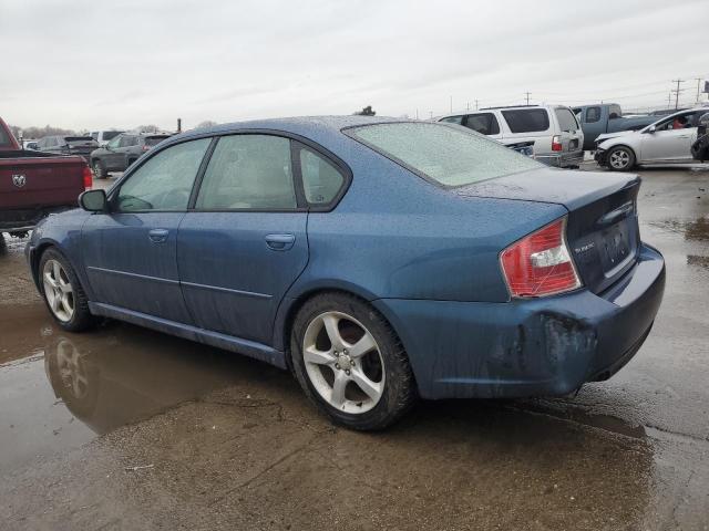 4S3BL616767211315 - 2006 SUBARU LEGACY 2.5I BLUE photo 2