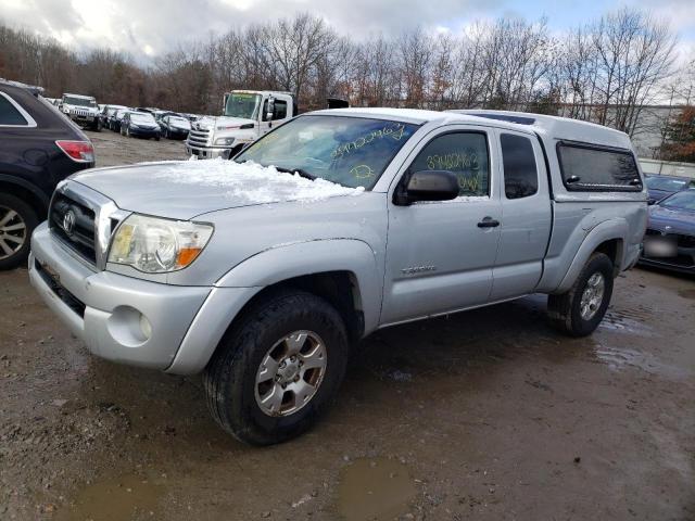 5TEUU42N45Z113219 - 2005 TOYOTA TACOMA ACCESS CAB ვერცხლისფერი ფოტო 1