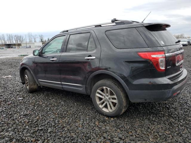 1FM5K8D88FGB83111 - 2015 FORD EXPLORER XLT BLACK photo 2