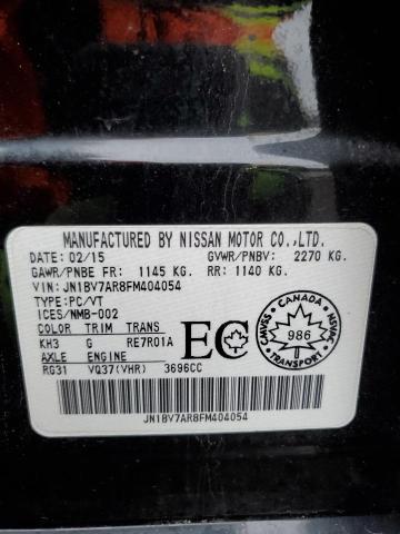 JN1BV7AR8FM404054 - 2015 INFINITI Q50 BASE BLACK photo 12