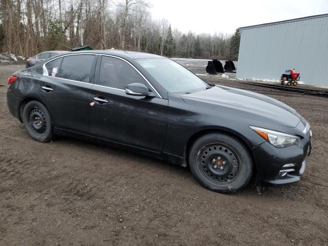 JN1BV7AR8FM404054 - 2015 INFINITI Q50 BASE BLACK photo 4