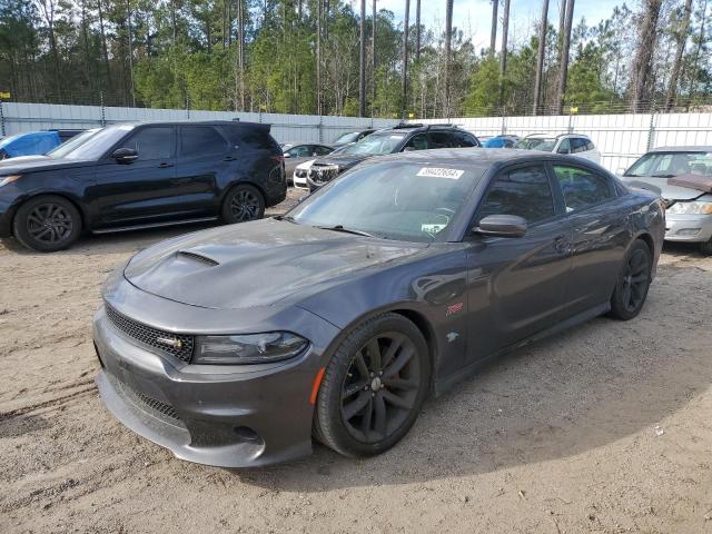 2C3CDXGJXGH339738 - 2016 DODGE CHARGER R/T SCAT PACK GRAY photo 1