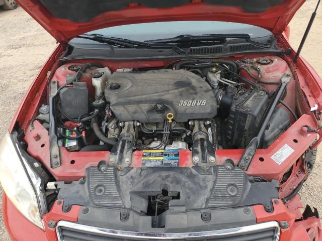 2G1WT57K491293563 - 2009 CHEVROLET IMPALA 1LT RED photo 11