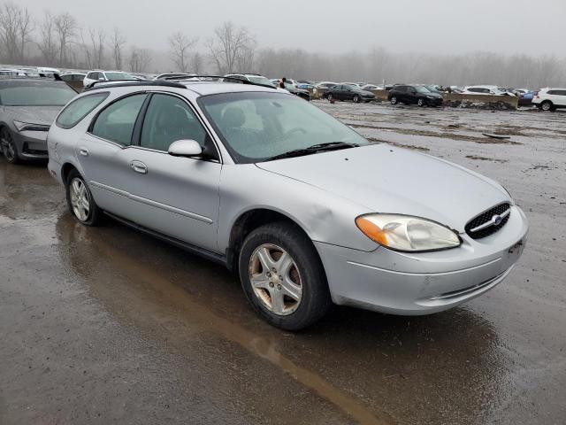 1FAFP59U42A171667 - 2002 FORD TAURUS SEL SILVER photo 4