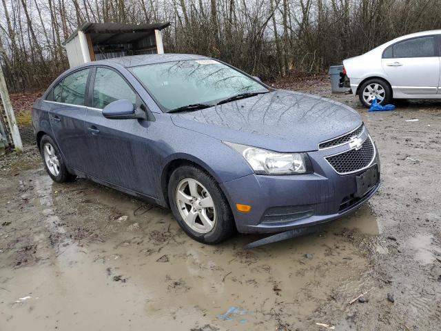 1G1PC5SB3D7271058 - 2013 CHEVROLET CRUZE LT BLUE photo 4