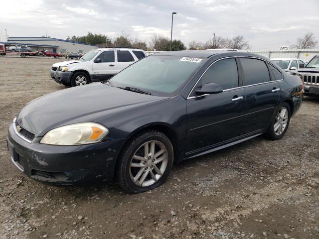 2G1WC5E3XD1233940 - 2013 CHEVROLET IMPALA LTZ GRAY photo 1