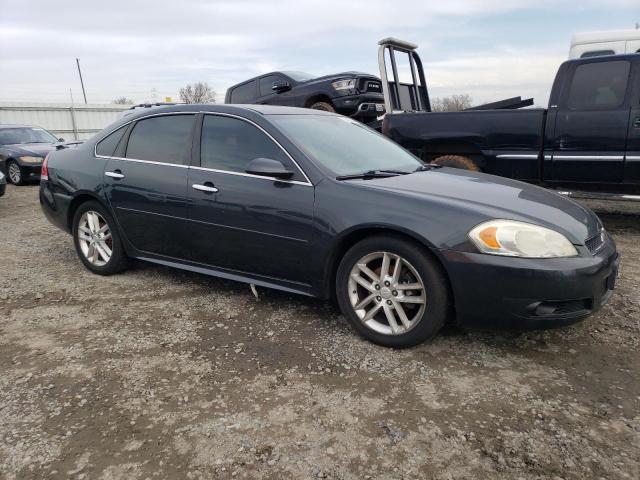 2G1WC5E3XD1233940 - 2013 CHEVROLET IMPALA LTZ GRAY photo 4