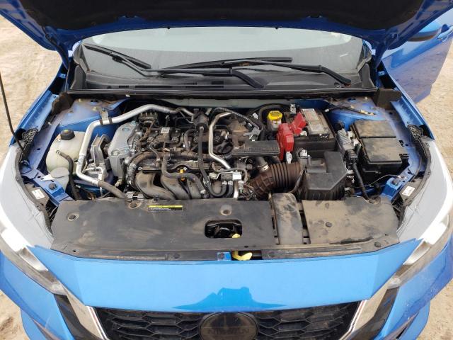 3N1AB8CV9NY295636 - 2022 NISSAN SENTRA SV BLUE photo 11