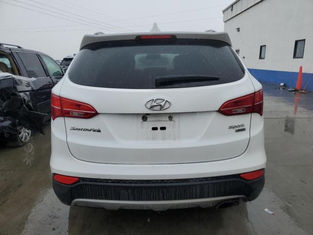 5XYZUDLBXDG093450 - 2013 HYUNDAI SANTA FE S WHITE photo 6