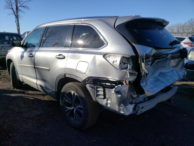 5TDJKRFHXGS303116 - 2016 TOYOTA HIGHLANDER XLE Gümüş foto 2