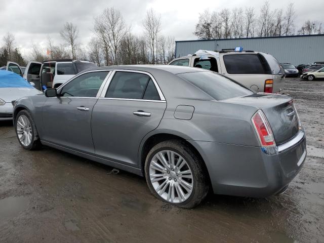 2C3CA6CT1BH536560 - 2011 CHRYSLER 300C GRAY photo 2