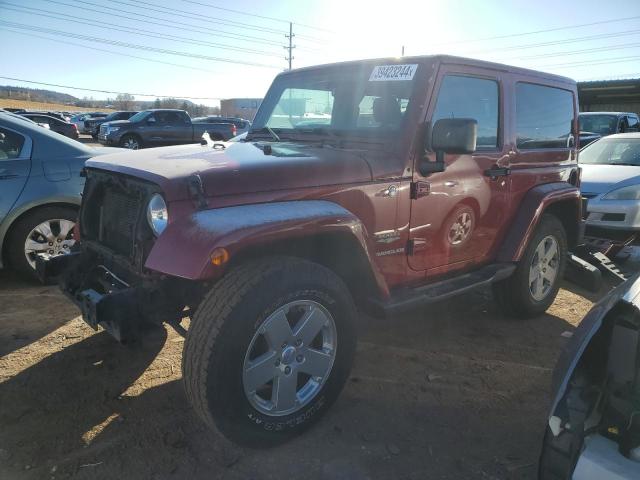 1C4AJWBGXCL133785 - 2012 JEEP WRANGLER SAHARA RED photo 1