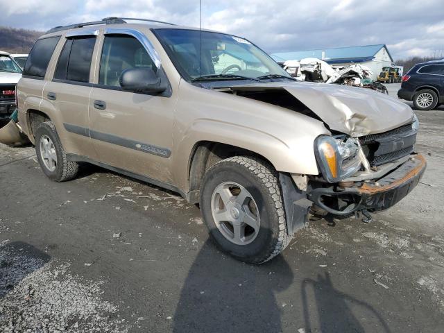 1GNDT13S842199389 - 2004 CHEVROLET TRAILBLAZE LS GOLD photo 4