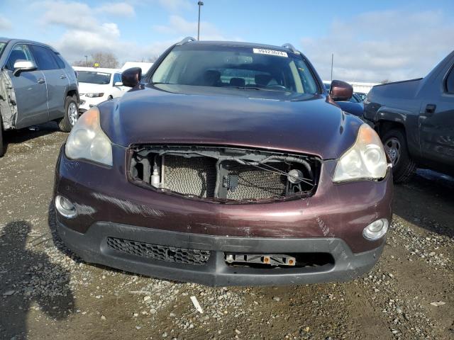 JN1BJ0HP8DM430657 - 2013 INFINITI EX37 BASE BURGUNDY photo 5