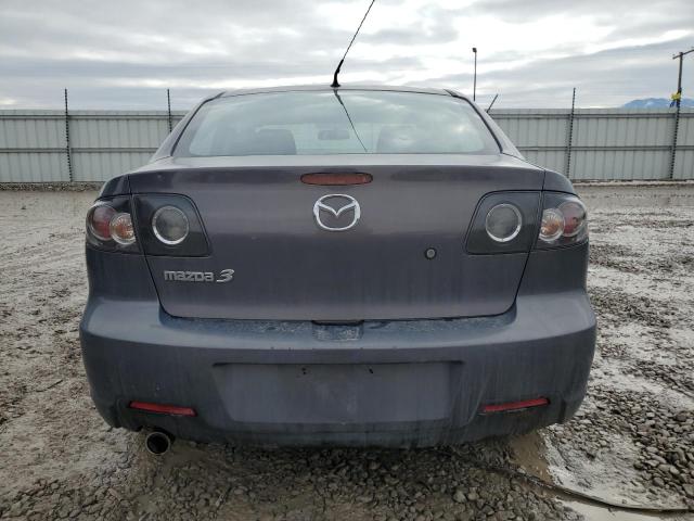 JM1BK12G681800729 - 2008 MAZDA MAZDA3 I GRAY photo 6