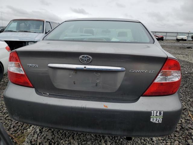 4T1BE32K94U812787 - 2004 TOYOTA CAMRY LE GRAY photo 6