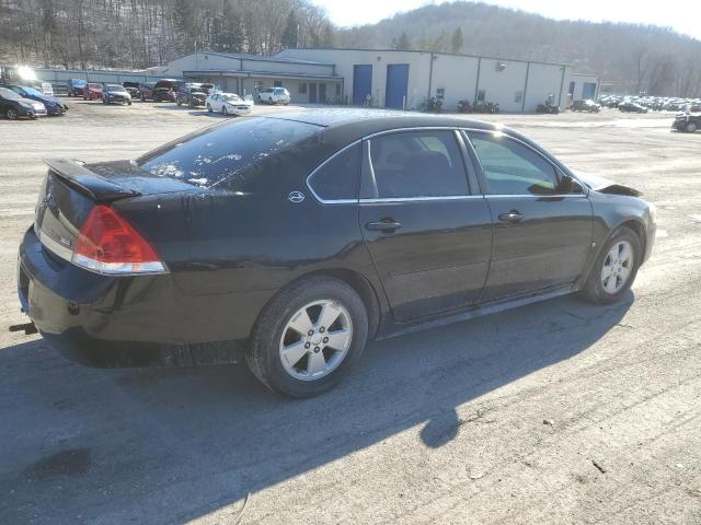 2G1WT57K891315290 - 2009 CHEVROLET IMPALA 1LT BLACK photo 3