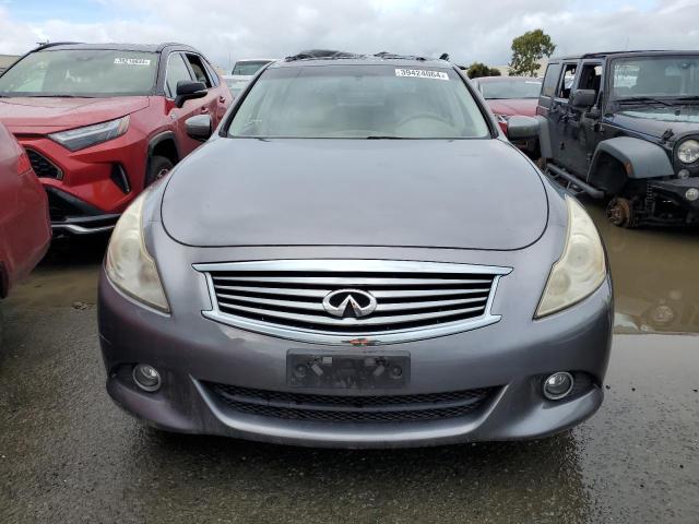 JN1CV6APXDM726284 - 2013 INFINITI G37 BASE SILVER photo 5