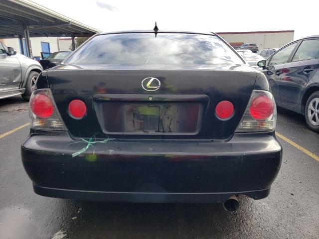 JTHBD192830071764 - 2003 LEXUS IS 300 BLACK photo 6