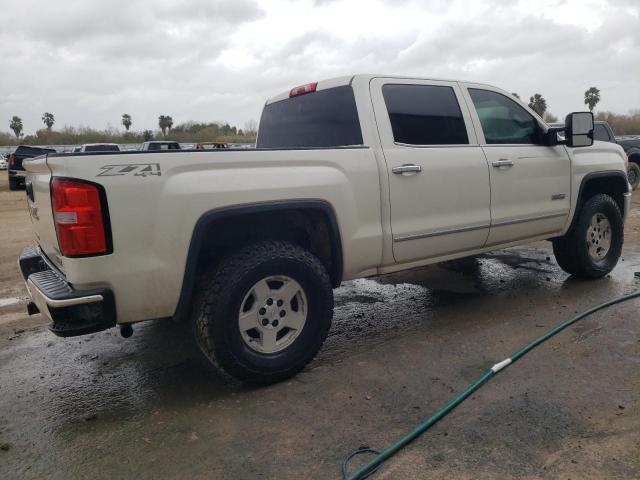 3GTU2VEC4EG385464 - 2014 GMC SIERRA K1500 SLT CREAM photo 3