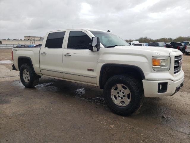 3GTU2VEC4EG385464 - 2014 GMC SIERRA K1500 SLT CREAM photo 4