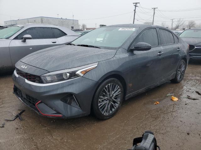 3KPF54AD7PE579090 - 2023 KIA FORTE GT LINE GRAY photo 1