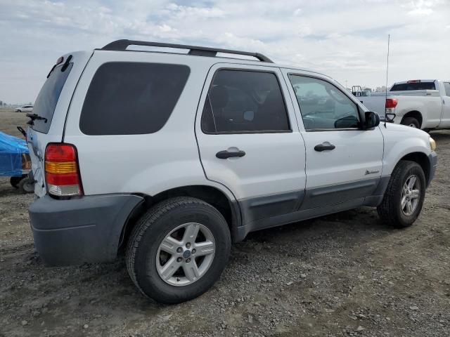 1FMYU49H67KB58960 - 2007 FORD ESCAPE HEV WHITE photo 3