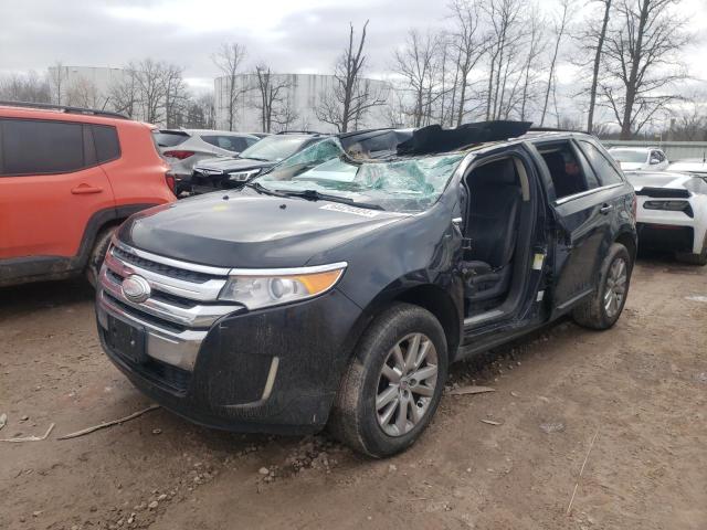 2FMDK4KC7DBB38502 - 2013 FORD EDGE LIMITED BLACK photo 1