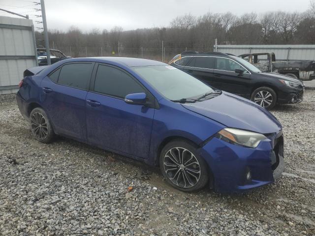 5YFBURHE3GP375012 - 2016 TOYOTA COROLLA L BLUE photo 4