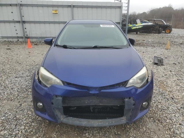 5YFBURHE3GP375012 - 2016 TOYOTA COROLLA L BLUE photo 5