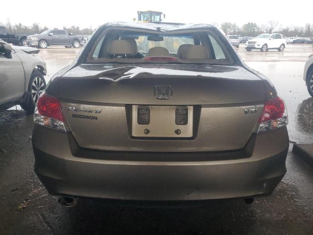 1HGCP36808A017119 - 2008 HONDA ACCORD EXL TAN photo 6