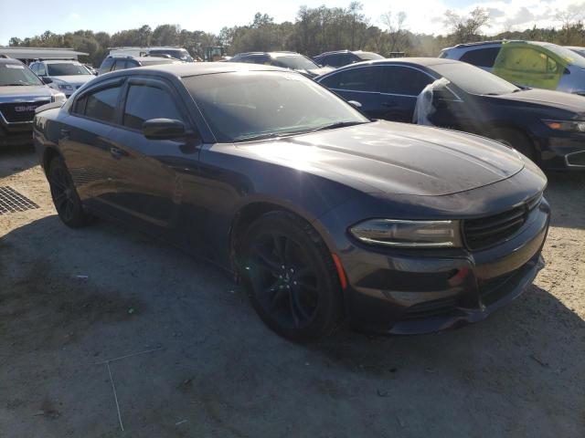 2C3CDXBG0JH210412 - 2018 DODGE CHARGER SXT BLUE photo 4