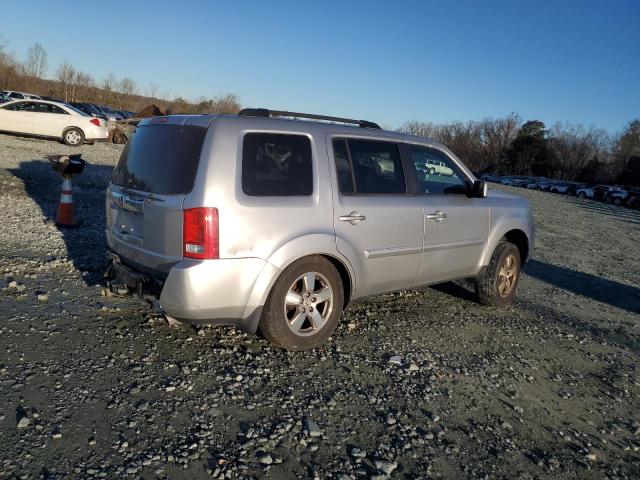 5FNYF3H59BB055117 - 2011 HONDA PILOT EXL SILVER photo 3