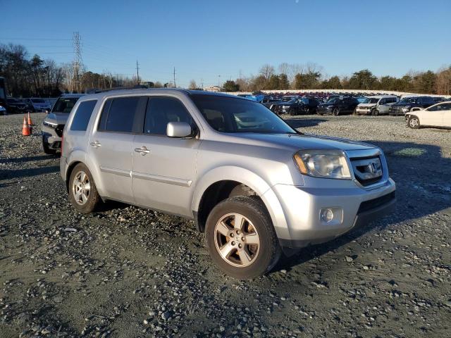 5FNYF3H59BB055117 - 2011 HONDA PILOT EXL SILVER photo 4