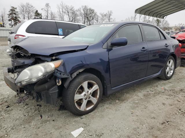 2T1BU4EEXBC740821 - 2011 TOYOTA COROLLA BASE BLUE photo 1