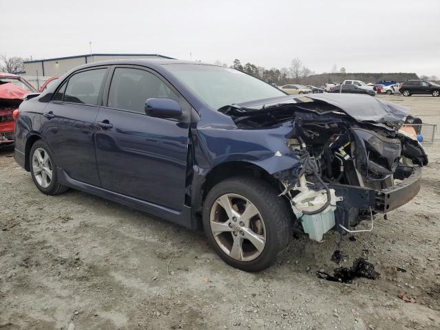 2T1BU4EEXBC740821 - 2011 TOYOTA COROLLA BASE BLUE photo 4