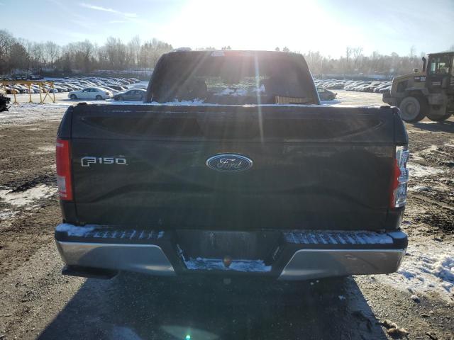 1FTEW1E84HFC05385 - 2017 FORD F150 SUPERCREW BLACK photo 6