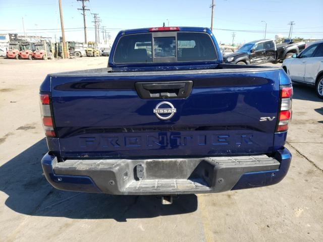 1N6ED1CL1NN674008 - 2022 NISSAN FRONTIER S BLUE photo 6