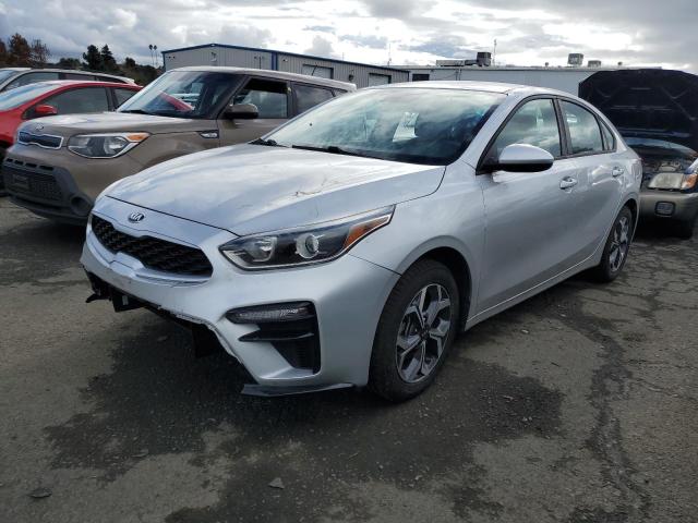 3KPF24AD6KE027873 - 2019 KIA FORTE FE SILVER photo 1